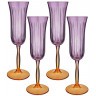 Набор бокалов из 4 штук "sicilia" violet 175mл Rakle (312-107)
