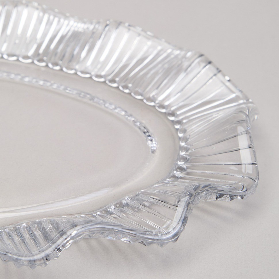 Блюдо сервировочное "crystal pearl" 25,5х16,5 см Lefard (675-110)