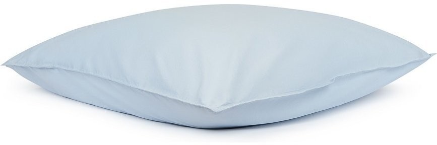 Набор из двух наволочек небесно-голубого цвета из органического стираного хлопка из коллекции essential, 70х70 см (69382)