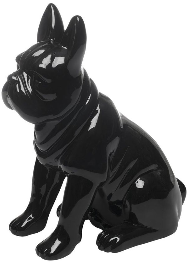 D3232(черн.) Статуэтка "Бульдог" 21х14х27 (00002349)