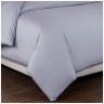 Пододеяльник 2-х сп 180х215  см хлопок 100%, серый, сатин SANTALINO (985-601)