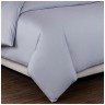 Пододеяльник 2-х сп 180х215  см хлопок 100%, серый, сатин SANTALINO (985-601)