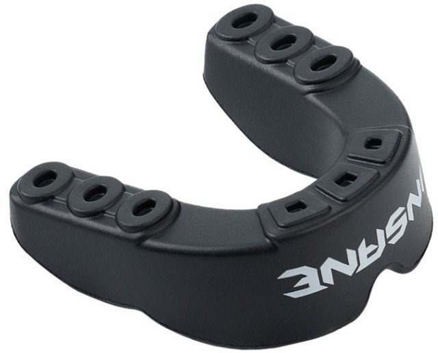 Капа 1-челюстная INSANE LEOPARD, ЭВА, синий/черный, взрослый (2119513)