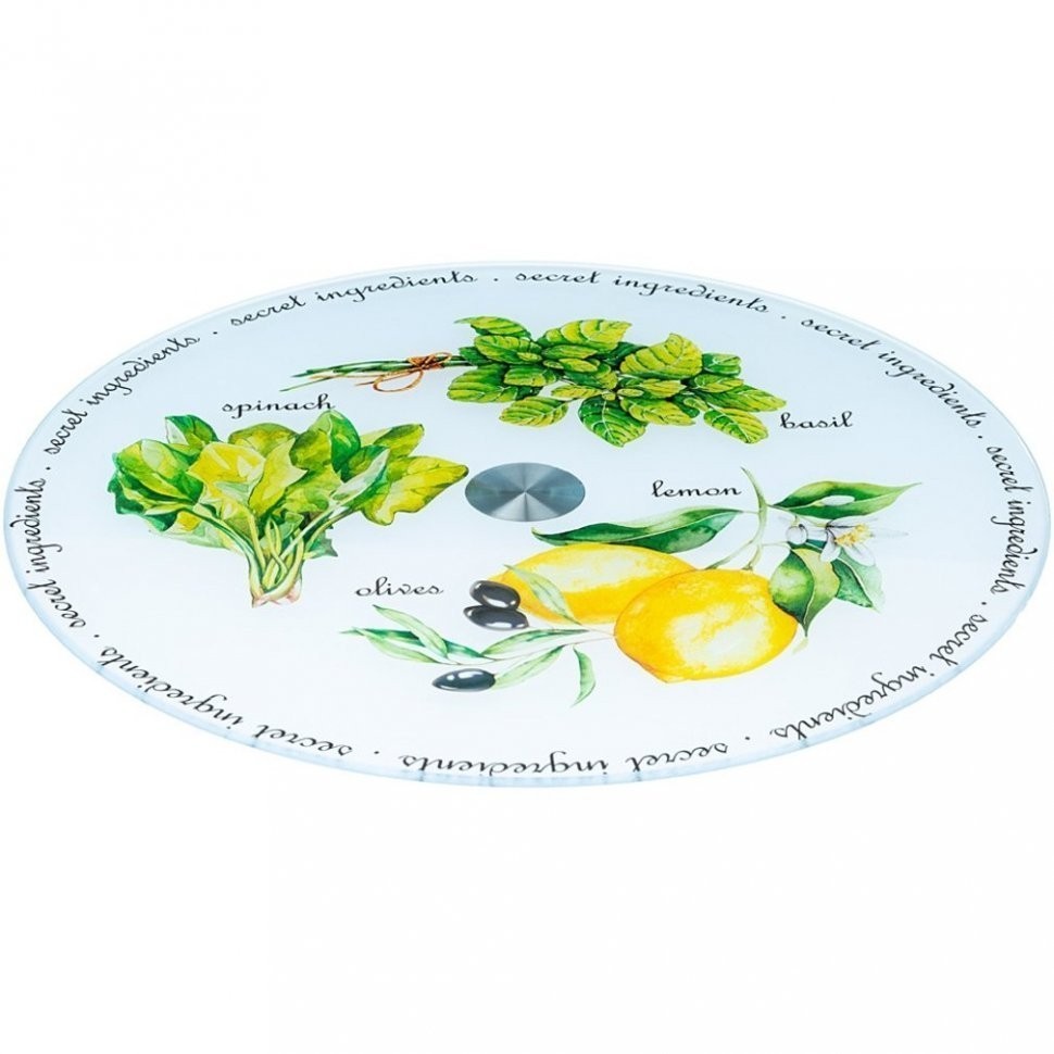 Тортовница вращающаяся диаметр=32 см.высота=3 см. Agness (357-222)