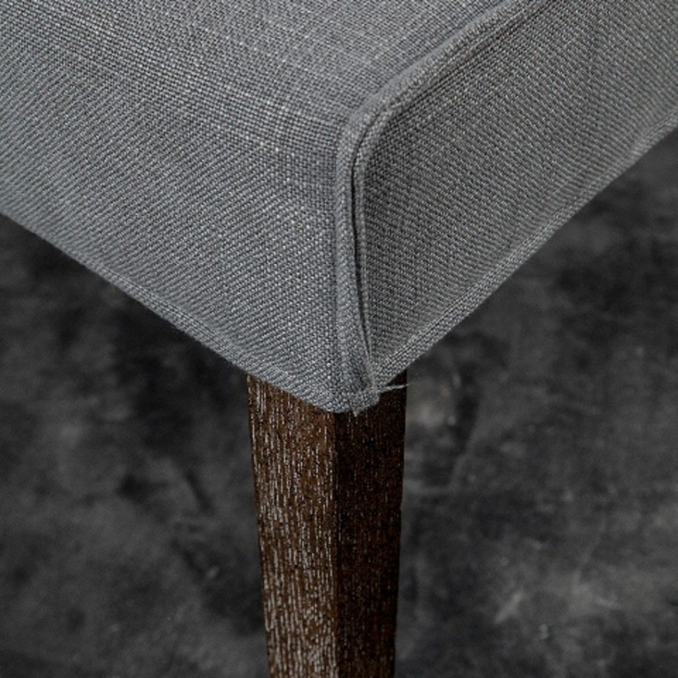 Стул Мартин NSDC-1164/pilot04, каркас дуб, обивка лен, grey, RESTORATION HARDWARE