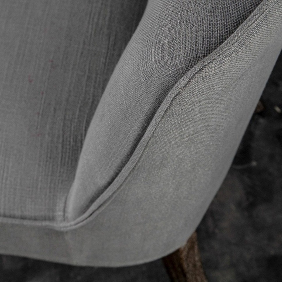 Стул Мартин NSDC-1164/pilot04, каркас дуб, обивка лен, grey, RESTORATION HARDWARE