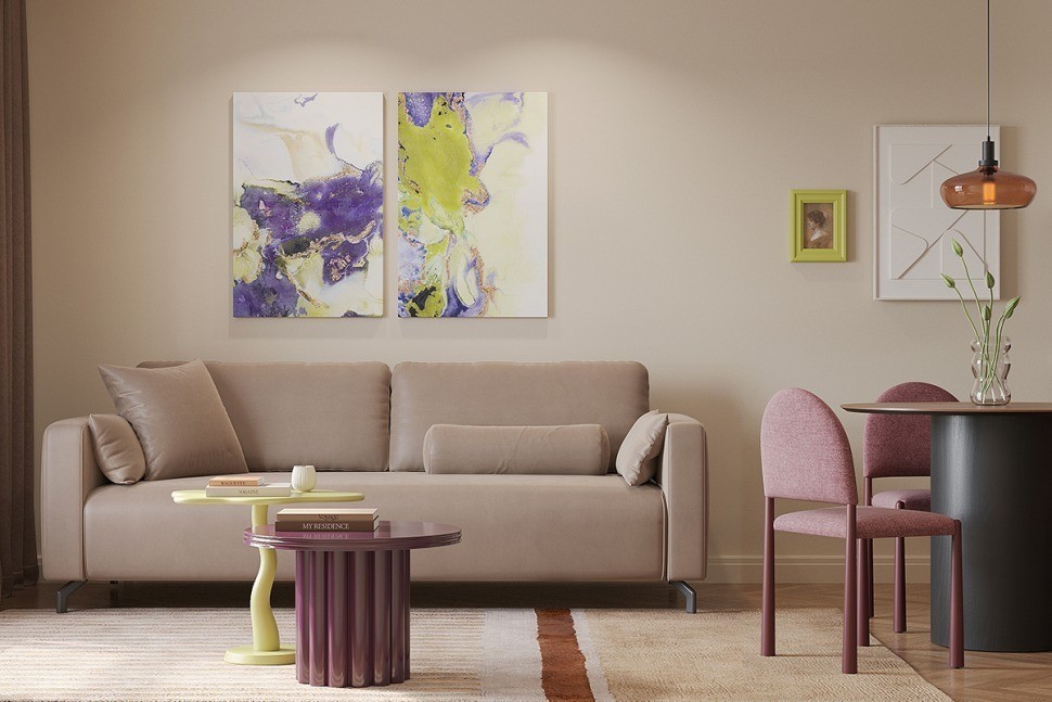 Панно декоративное cosmic №1, 60х90 см (78813)