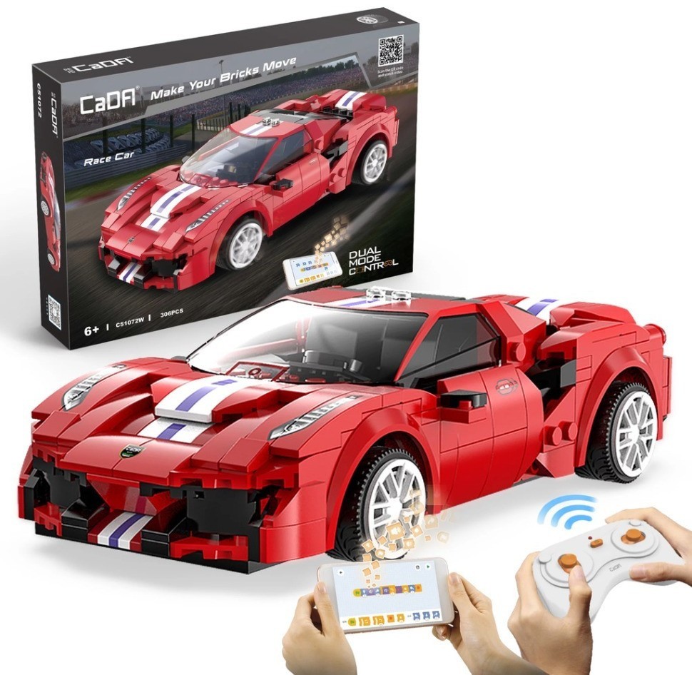 Конструктор CaDa Ferrari 488, 306 элементов (C51072W)