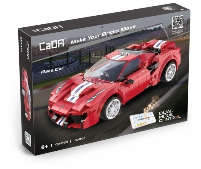 Конструктор CaDa Ferrari 488, 306 элементов (C51072W)