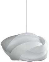 Плафон ribbon белый, d19 см (61455)