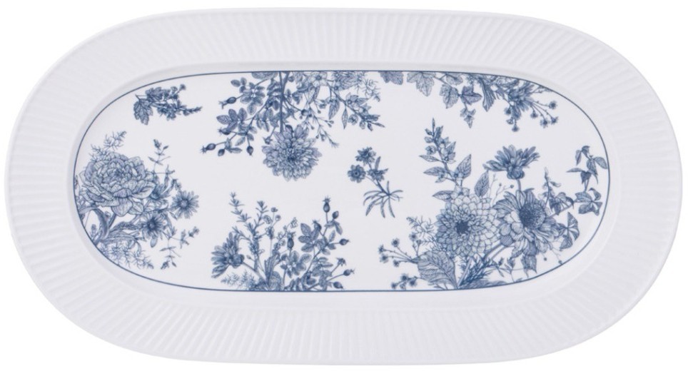 Блюдо овальное lefard "royal blue" 35,5*19*2,5 см (425-090)