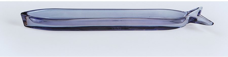 Блюдо сервировочное стеклянное cadaqu?s 36.5 см, синее (60919)