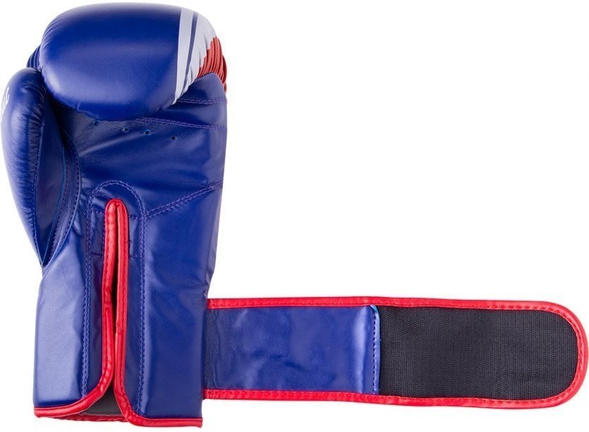 Перчатки боксерские Knockout BGK-2266, 8oz, к/з, синий (678320)