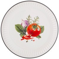 Набор тарелок закусочых lefard &quot;kitchen passions&quot; 2 шт. 21*1,8 см (189-481)