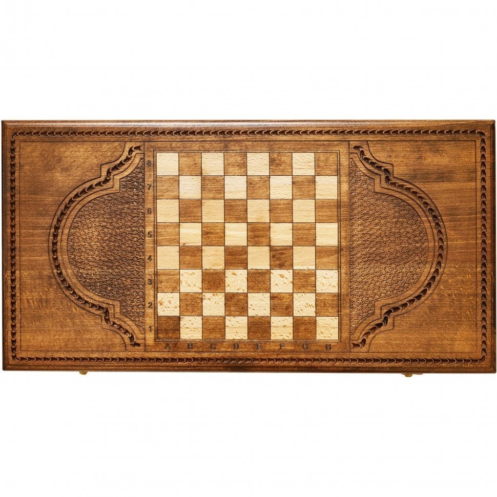 Нарды резные "Павлин" 60, Zakaryan (28355)