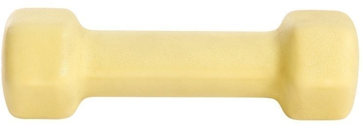 Гантель неопреновая DB-201 0,5 кг, желтый пастельный (998436)