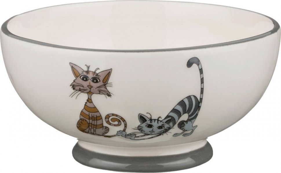 Салатник "озорные коты" 500 мл 14,5*7,5 см без упаковки Lefard (188-101)