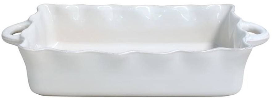 Блюдо RFF440-WHI(DOR441-02203B), керамика, white, CASAFINA BY COSTA NOVA