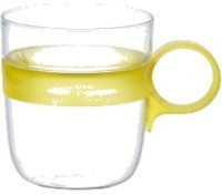 Кружка 21684, Стекло, пластик, Yellow, KINTO