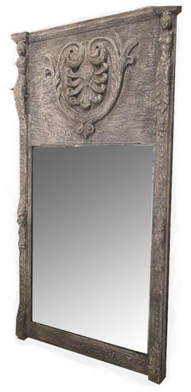 Зеркало LI-S8-17-14, Дерево, grey, ROOMERS FURNITURE