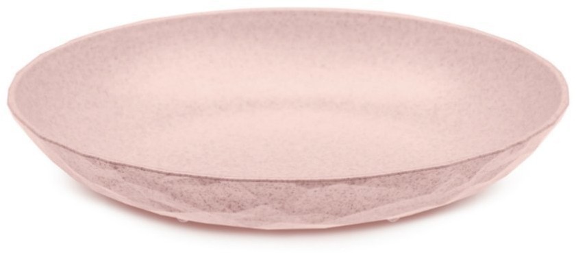 Тарелка глубокая club, organic, D22 см, розовая (64419)