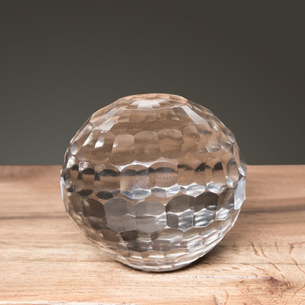 Шар декоративный 2215P, хрусталь, clear, ROOMERS FURNITURE