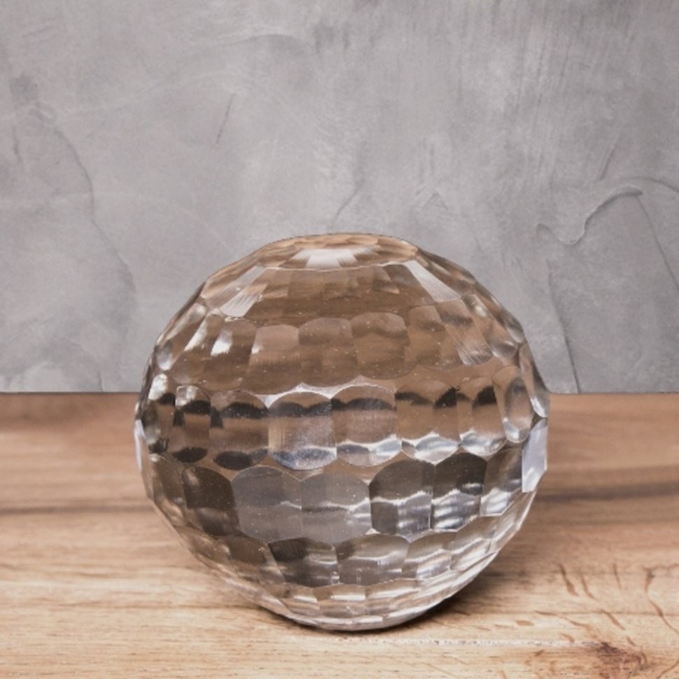 Шар декоративный 2215P, хрусталь, clear, ROOMERS FURNITURE