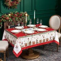 Скатерть &quot;щелкунчик&quot; 140х180см ,красный, 100% хлопок,твил Lefard (850-762-2)