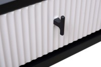 Тумбочка прикроватная Este черно/серая 50*40*50см (TT-00012116)