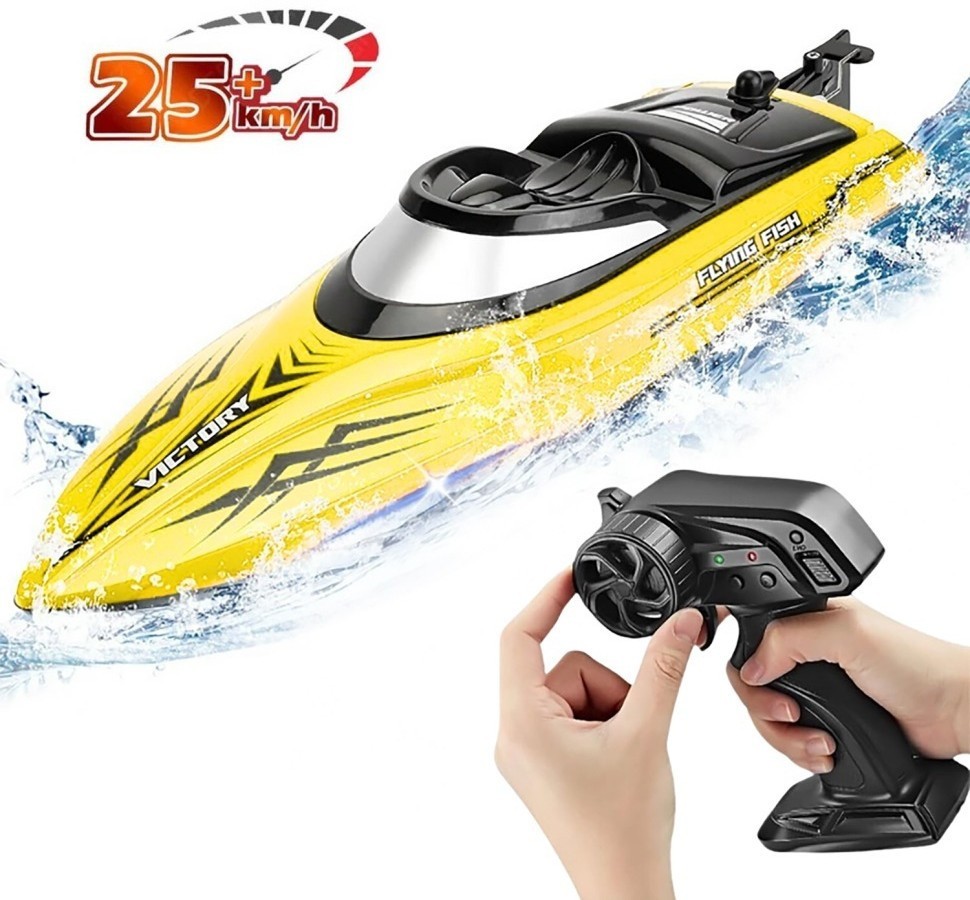Радиоуправляемый катер DRIFT (30 см, 25 км/ч) (HJ811-YELLOW)