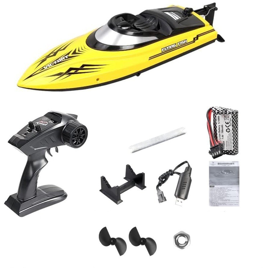 Радиоуправляемый катер DRIFT (30 см, 25 км/ч) (HJ811-YELLOW)