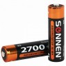 Батарейки аккумуляторные Ni-Mh пальчиковые к-т 4 шт АА HR6 2700 mAh SONNEN 455607 (94020)