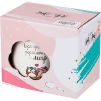 Кружка &quot;укрась мир&quot; 320мл Lefard (420-057)