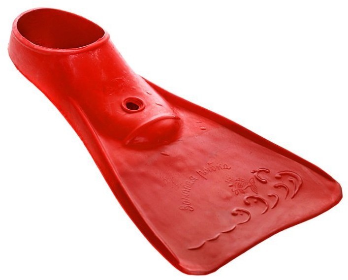 УЦЕНКА Ласты резиновые "Золотая рыбка", размер 26-28 (2107557)