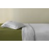 Простыня на резинке из сатина из коллекции meditation, olive, 180х200х30 см (77758)