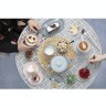 Тарелка сервировочная cafe concept 19,6х12,5 см серая (68536)