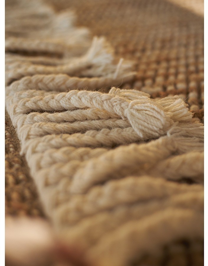 Ковер из джута и шерсти mumbai из коллекции ethnic, 200х300см (76007)