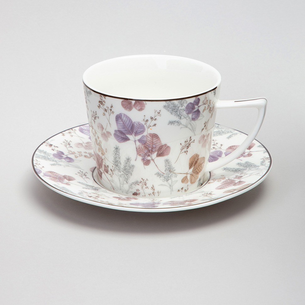 Чайный набор lefard "blossom" на 2 пер. 4 пр. 250 мл (165-603)