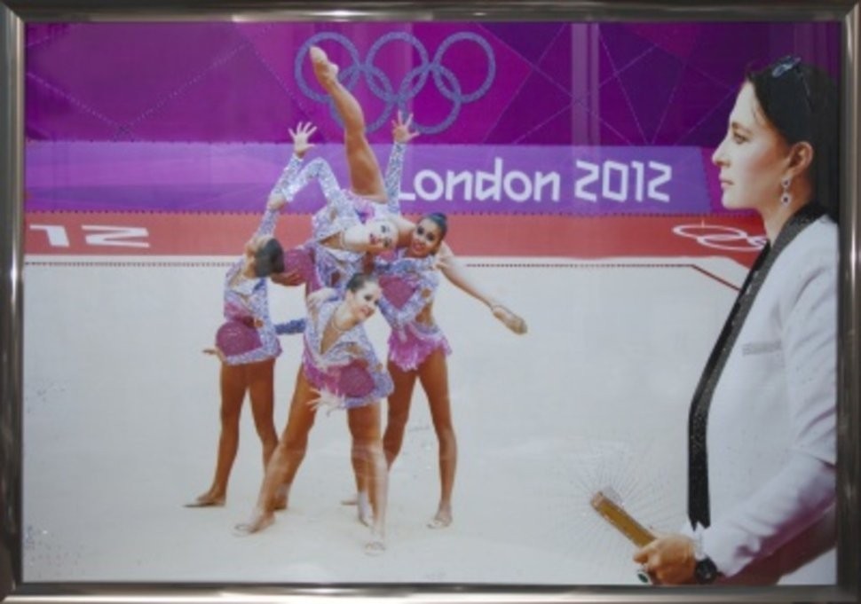 Картина Олимпиада с кристаллами Swarovski (2037)