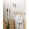 Вешалка настенная melody, натуральное дерево/никель (76802)