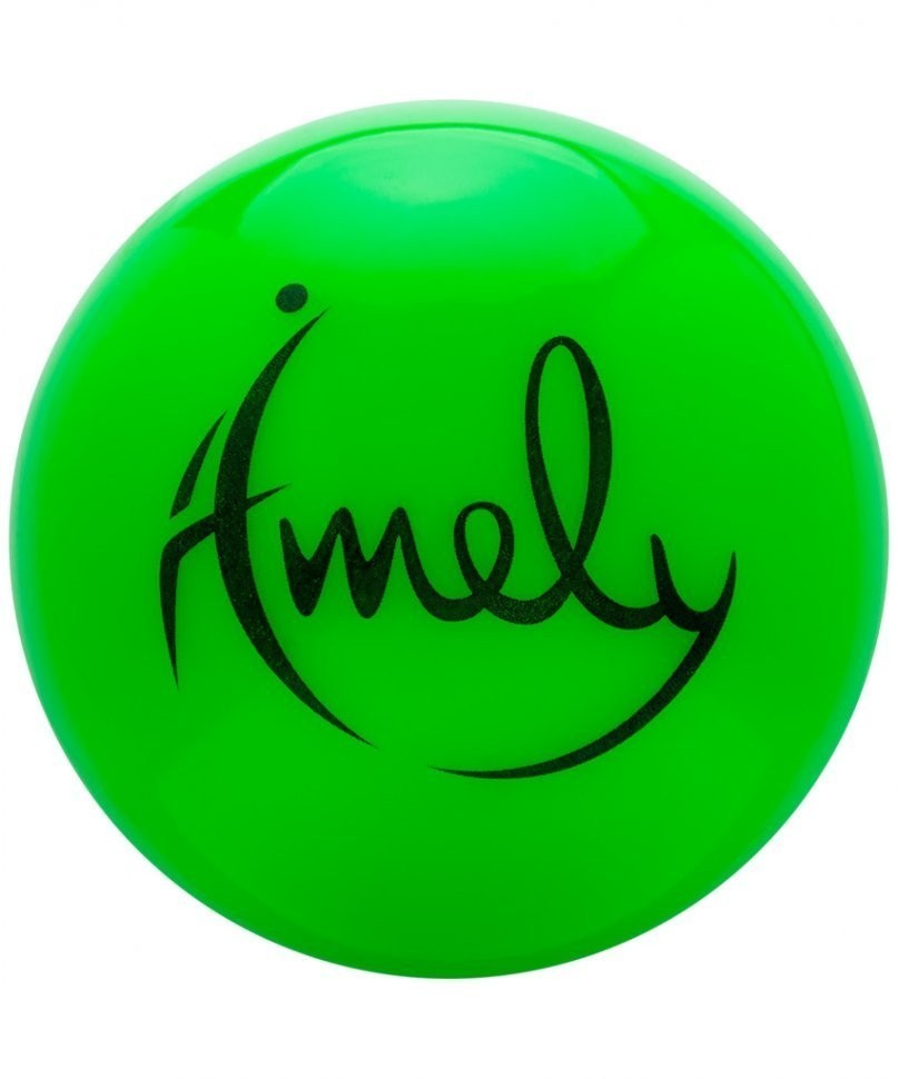 Мяч для художественной гимнастики AGB-301 15 см, зеленый (1530758)