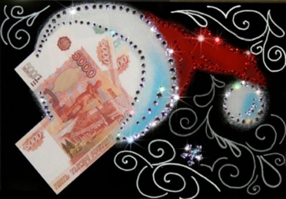 Картина Шапка желаний с кристаллами Swarovski (1314)