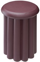 Столик приставной vivlend, D37 см, сливовый (76330)