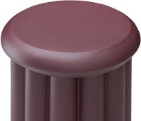 Столик приставной vivlend, D37 см, сливовый (76330)