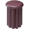 Столик приставной vivlend, D37 см, сливовый (76330)