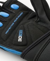 Перчатки для фитнеса STARFIT WG-201, черный/синий (2119232)