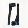 Перчатки для фитнеса STARFIT WG-201, черный/синий (2119232)