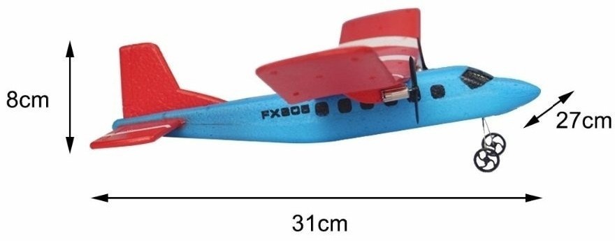 Радиоуправляемый самолет планер Flamingo (FX805)