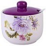 Сахарница с крышкой 520 мл с ложкой Цветы LORAINE (60237)