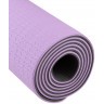 Коврик для йоги и фитнеса STARFIT FM-201, TPE, 183x61x0,6 см, фиолетовый пастель/серый (2103980)